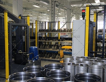 На новом заводе ВУЛКАН ведутся работы по установке и запуску автоматической роботизированной линии по производству дымоходов